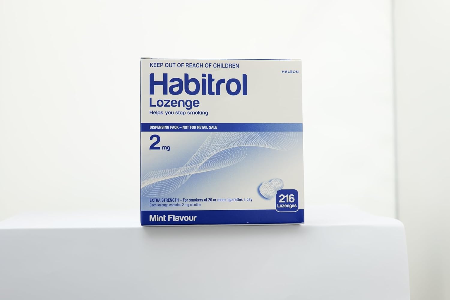 Habitrol Nicotine Lozenge Mint Flavor 216 Lozenges (2mg)