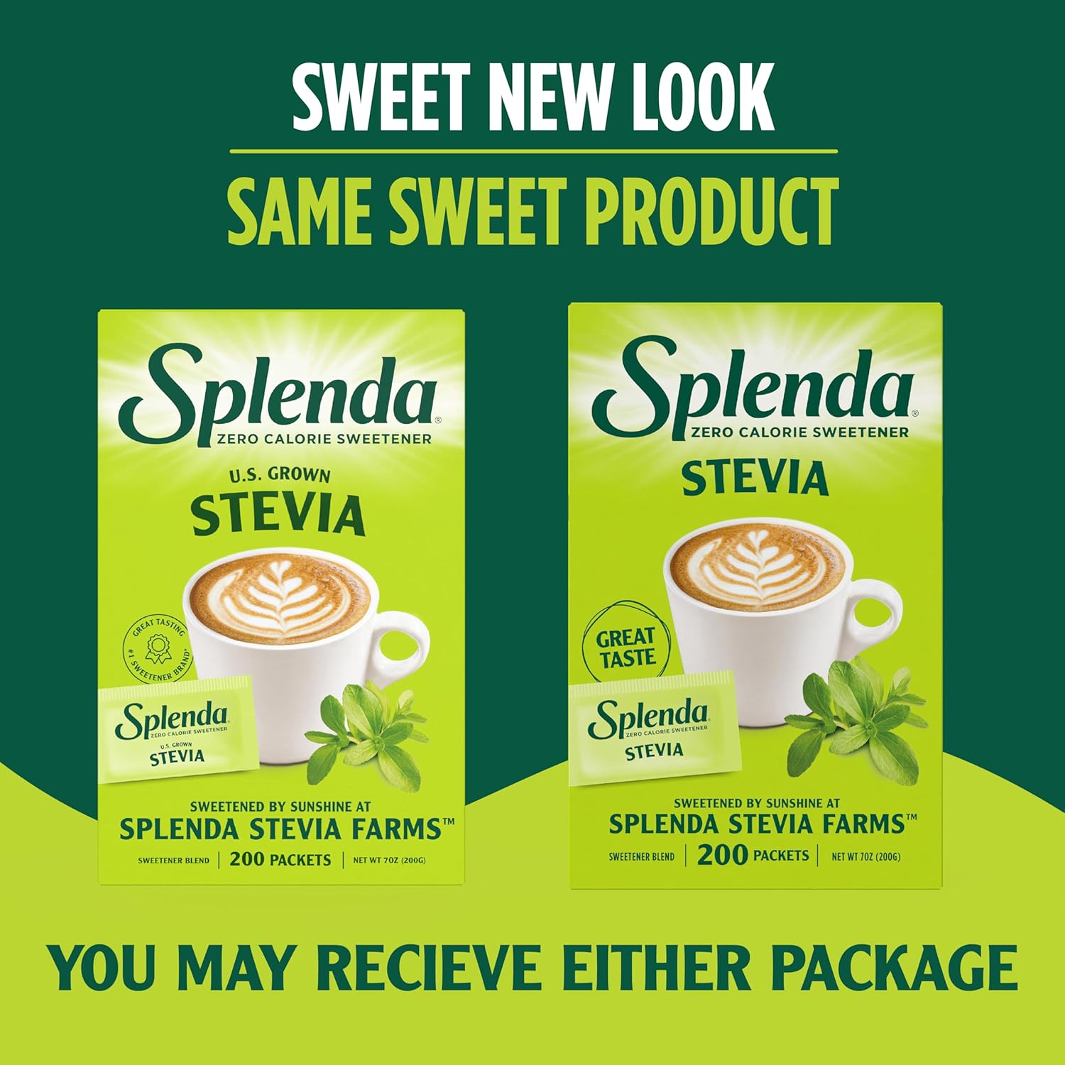 Stevia in the Raw Sweetener Packets,Leaf , 1000 Count