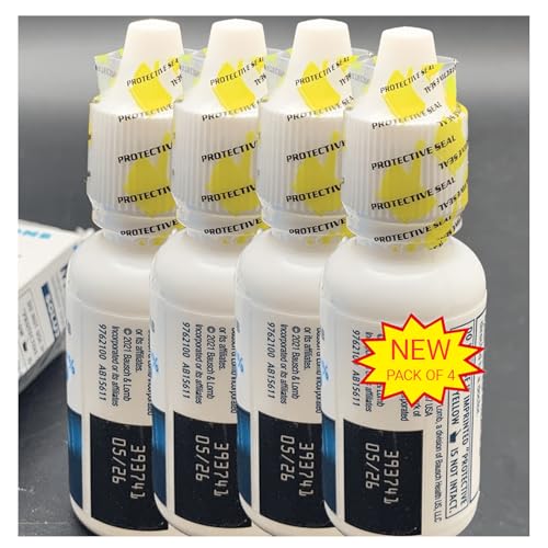 Pack of 4 MUR0I28 Sodium Chloride hypertonicity Solution 5% Drops, 0.5 Fl Oz (4)